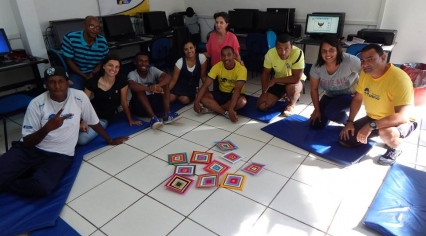 Educadores participam da oficina “Olho Mágico”