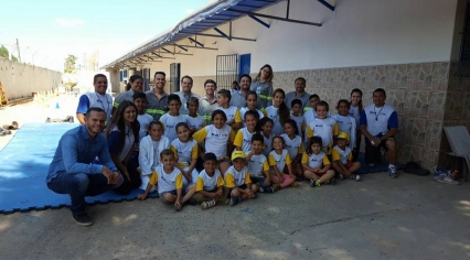 Visita ao núcleo de Salto de Pirapora