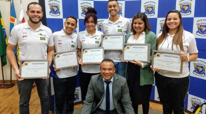 Delegação EPROCAD recebe Moção de Aplausos