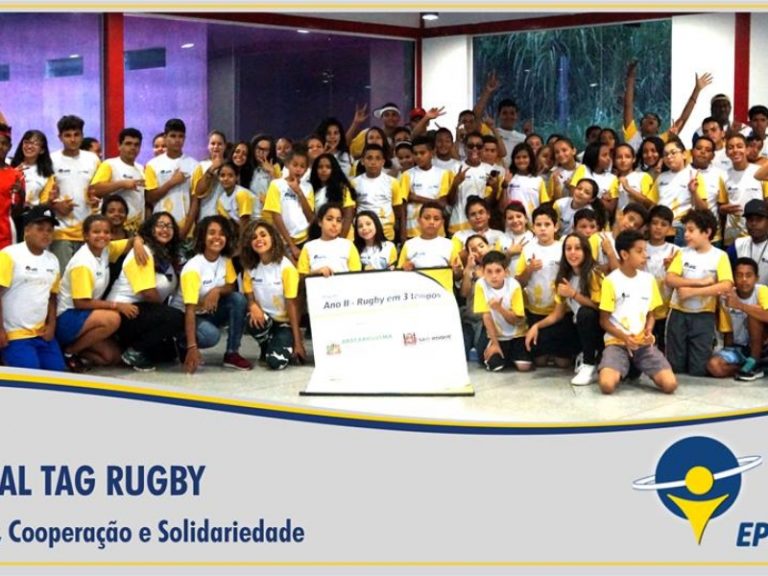 1º Festival Esportivo de Tag Rugby em 3 Tempos.