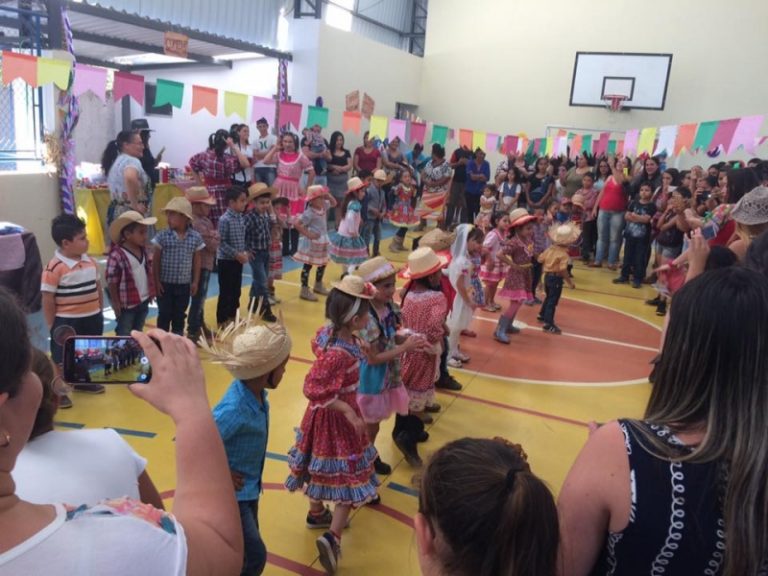 Tivemos uma bela Festa Junina no núcleo de Salto de Pirapora