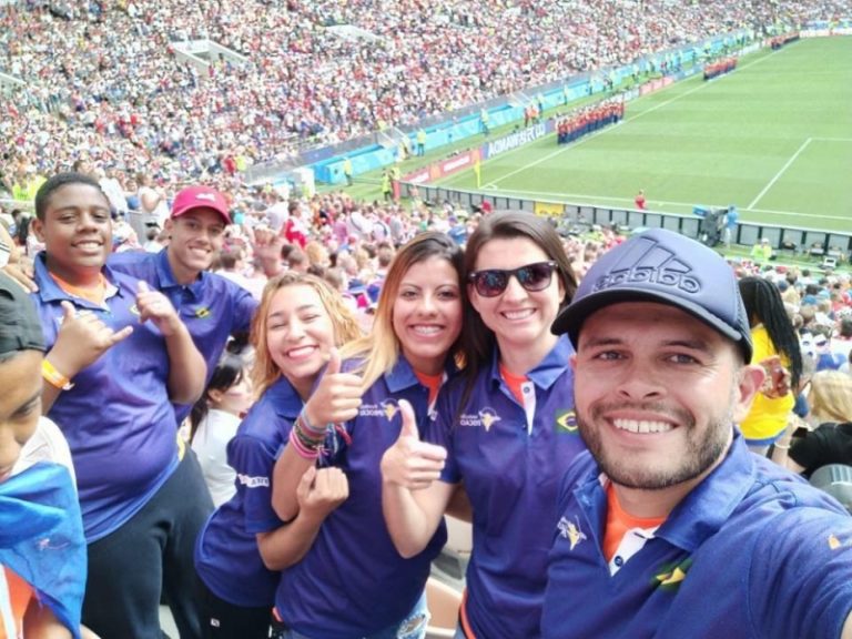 A Fundação EPROCAD cumpre sua participação no Festival FIFA Foundation Rússia 2018.