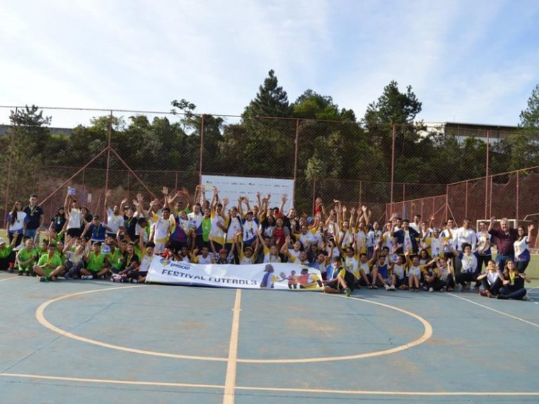 No mês de outubro realizamos o Festival de Futebol3