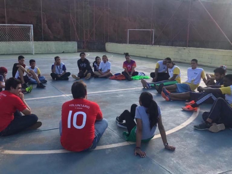 Início do Projeto Esportes em 3 Tempos