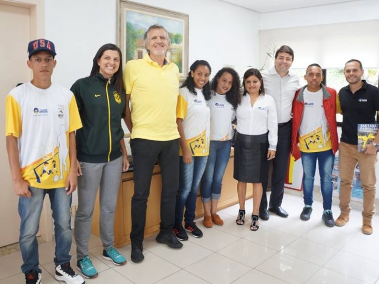 A delegação que representará a Fundação EPROCAD no Festival Latinoamericano de Futebol 3