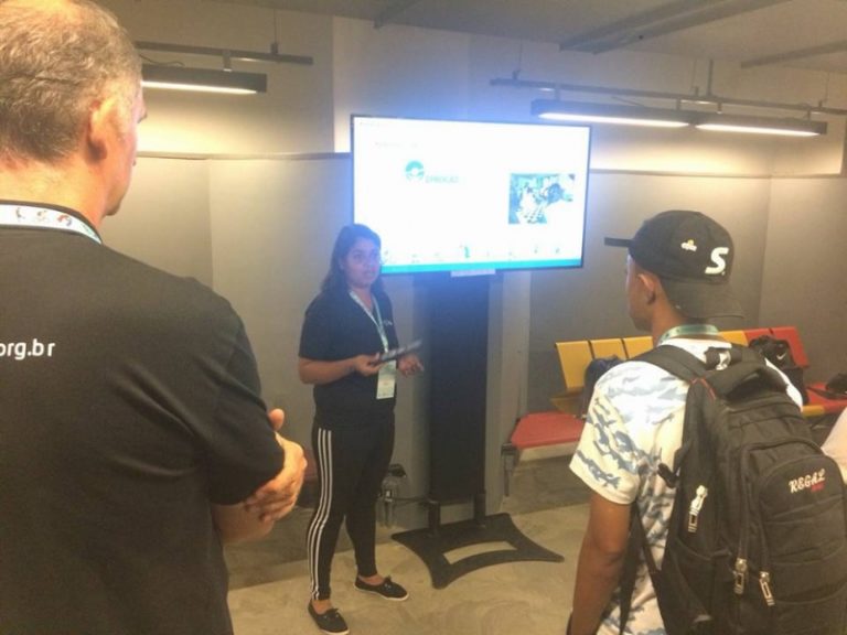 Fundação EPROCAD marca presença no primeiro dia da Semana Internacional do Esporte pela Mudança Social SIEMS