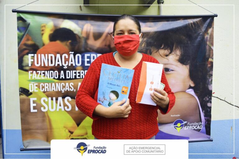 Ação Emergencial de Apoio Comunitário realizada pela Fundação EPROCAD em prol das famílias durante a pandemia do novo Coronavírus