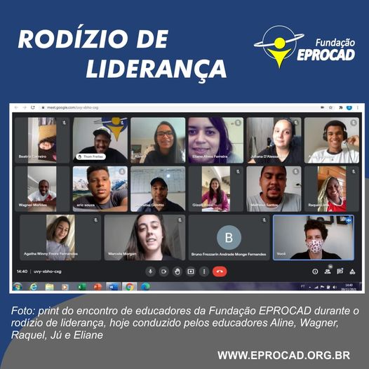 Rodízio de liderança.