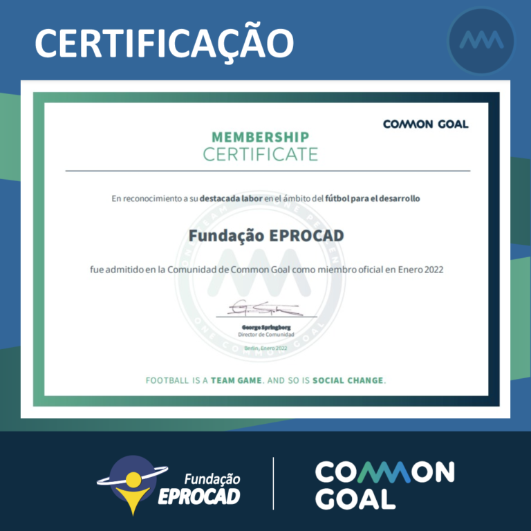 CERTIFICAÇÃO COMMON GOAL